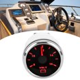 thumbnail image 3 of 52mm Marine Voltmeter Gauge, IP67 Waterproof, 7 Colors Backlight, for Boat RV Car, Wide Application, 3 of 7