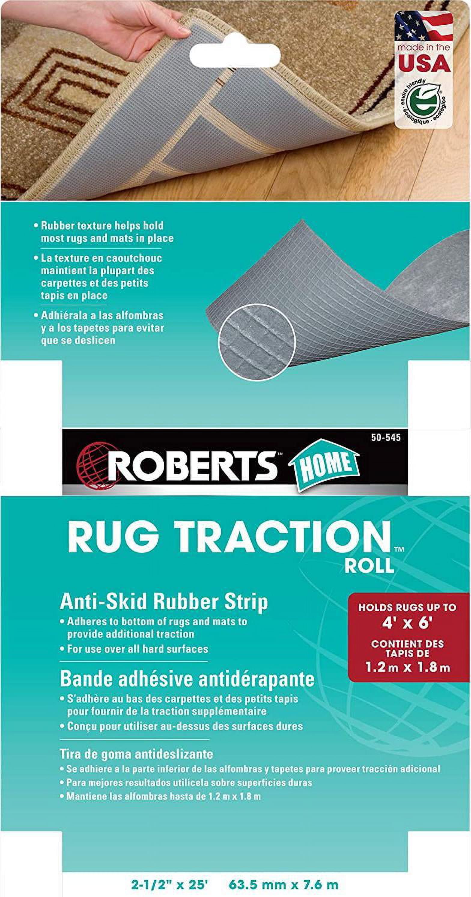ROBERTS Rug Gripper 2-1/2 in. x 25 ft. Antislip Pressure