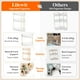 thumbnail image 2 of Organizador de mostrador de baño Lifewit de 3 niveles, esquina, transparente, 2 of 8