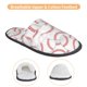 thumbnail image 3 of Balery Baseballs Pantuflas de Casa de Felpa Silenciosas con Diseño Estampado, Zapatillas Cómodas Antideslizantes de Algodón para Interior-Large, 3 of 8