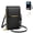 Black, variant on TouchScreen Phone Crossbody Bag for Women, Anti Theft Leather Cell Phone Small Purse with Clear Window for Travel, Shopping & Everyday Use-Green