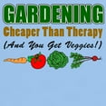 thumbnail image 3 of CafePress - Gardening Cheaper Than Therapy Light T Shirt - Men's Classic Graphic T-Shirt, 3 of 4