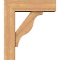 thumbnail image 3 of Ekena Millwork 7 1/2"W x 26"D x 30"H Funston Block Smooth Bracket w/ Offset Brace, Western Red Cedar, 3 of 25
