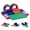 Green, variant on AILEEKISS 10-Piece Foam Climber for Toddlers, Indoor Modular Soft Climbing Toy for Children, Blue