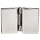thumbnail image 5 of Bisagra plana de doble cara Bisagra de baño de acero inoxidable Bisagra de puerta de vidrio para cuarto de ducha, 5 of 5