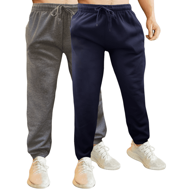 Set De 2 Jogger Pants Hombre Pantalones Casuales Pans Caballero
