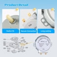 thumbnail image 2 of TAPDRA Dishwasher Diverter Motor 4681ED3001D, 2.5 Inch Metal+Plastic, Compatible for LG Kenmore Wash Cycle Systems, 2 of 6