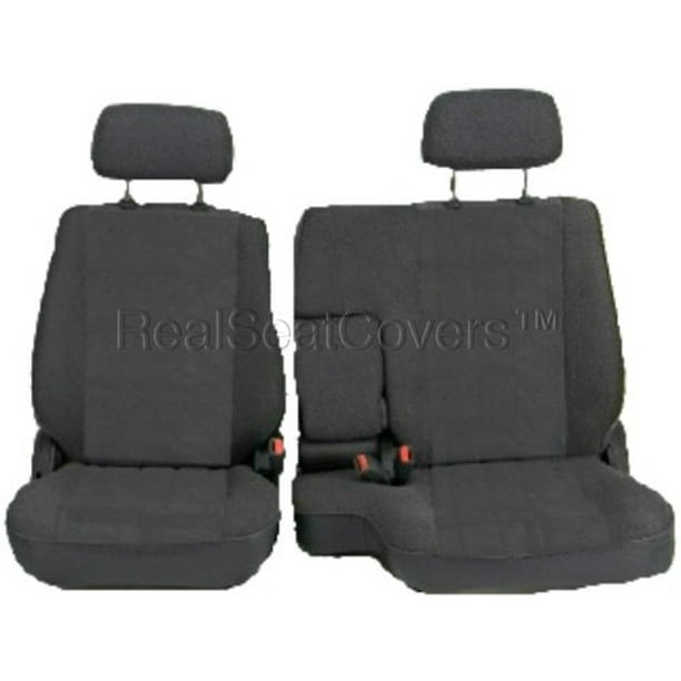 Seat Cover For Toyota Tacoma Front 60 40 Split Bench Adjustable Headrest Armrest Charcoal Com - 1998 Toyota Tacoma Bucket Seat Covers Seat Cover For Toyota Tacoma Front 60 40 Split Bench Adjustable Headrest Armrest Charcoal Com - 1998 Toyota Tacoma Bucket Seat Covers
