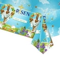 thumbnail image 4 of Wovilon 107x53 Inches Easter Tablecloths Party Tablecloths Waterproof Oil Resistants Disposable Birthday Party Decoration Tablecloths, 4 of 6