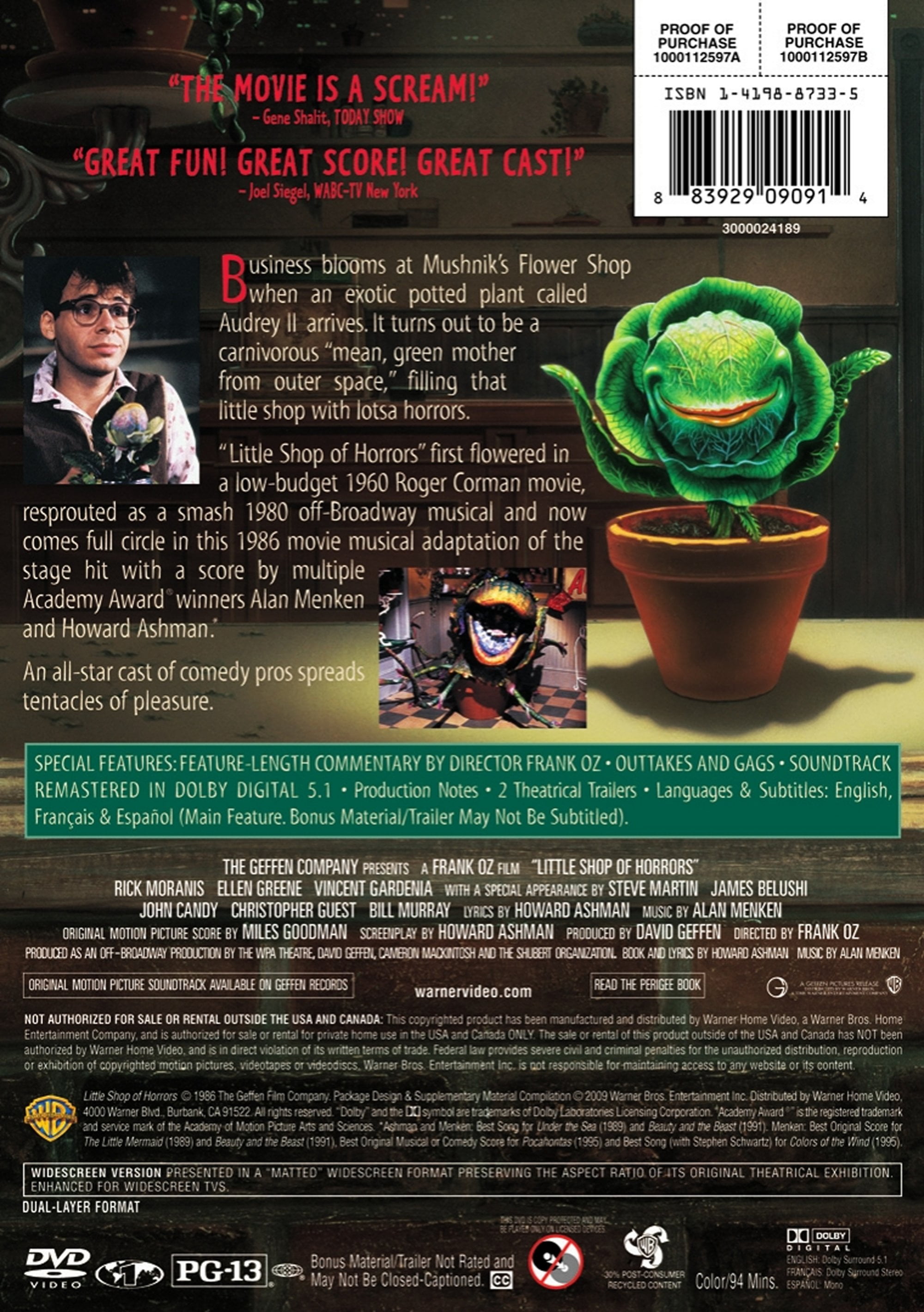 Little Shop of Horrors (DVD)