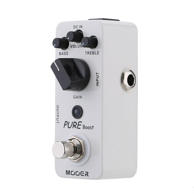 Pedal de efectos Mooer impulso puro Micro Boost Mini Pedal de efecto para guitarra eléctrica True Bypass MOOER Pedal de efectos
