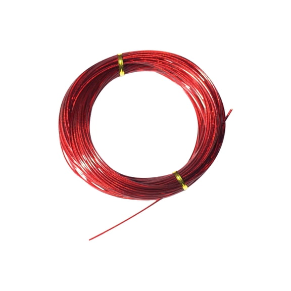 Swimline Vinyl Clad Steel Cable for Above Ground Swimming Pool Winter Covers 125' - Red