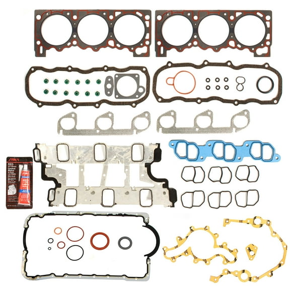 Evergreen 9-20301 Full Gasket Set Fit 97-00 4.0L Ford Explorer Ranger Aerostar Mazda B4000 VIN X