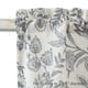 thumbnail image 4 of Cortinas Jinchan de lino con estampado floral, 66 x 61 cm, 2 paneles, 4 of 8