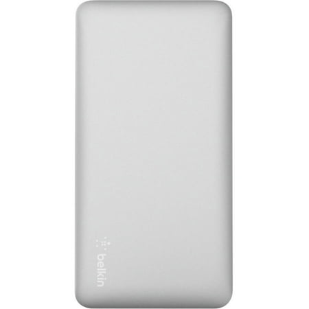 Belkin Pocket Power 5K Portable Charger with Micro USB Cable, Silver