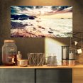 thumbnail image 1 of Summer Seascape with Scenic View - Seashore Canvas Art Print, 1 of 3