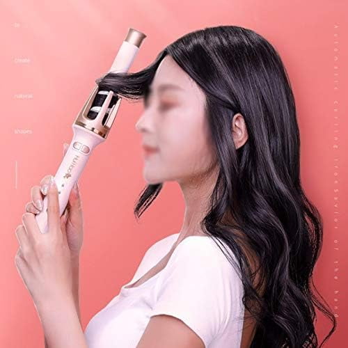 RKXQT Automatic Curling Iron Rotating Hair Curler Electric Ceramic Curling Iron Roller for Lazy Fast Heating Auto Hair Styling Tools