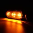 thumbnail image 4 of 4x Motorcycle Turn Signals 12V Universal Front Rear Blinker Super Bright Amber for Motorbike Scooter Off Road Quad Cruiser, 4 of 8
