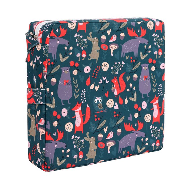 Cojín de elevación para Silla de niños Ehuebsd extraíble verde bosque