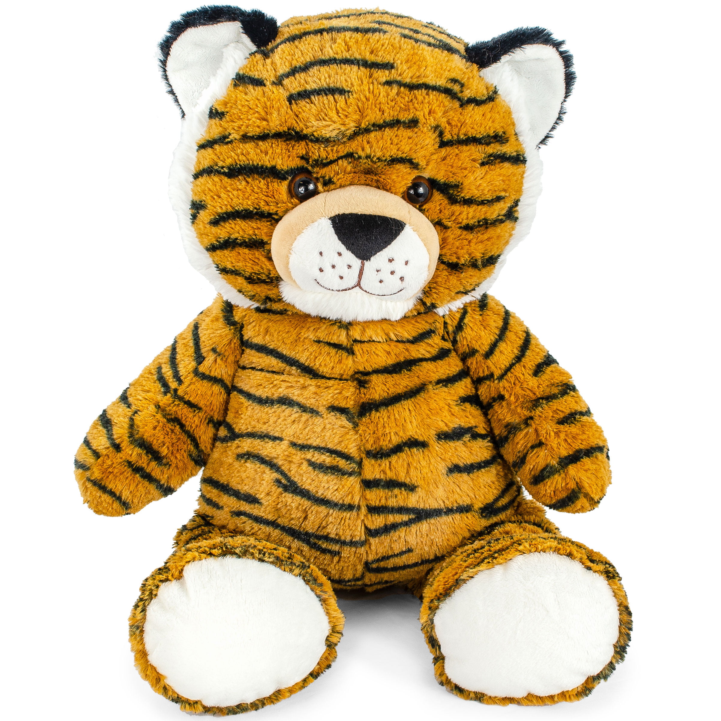ToySource Jungle Cats The Big Cat 11 in Plush Collectible Toy Jungle Cats The Spotted Toad Plush Toy Random