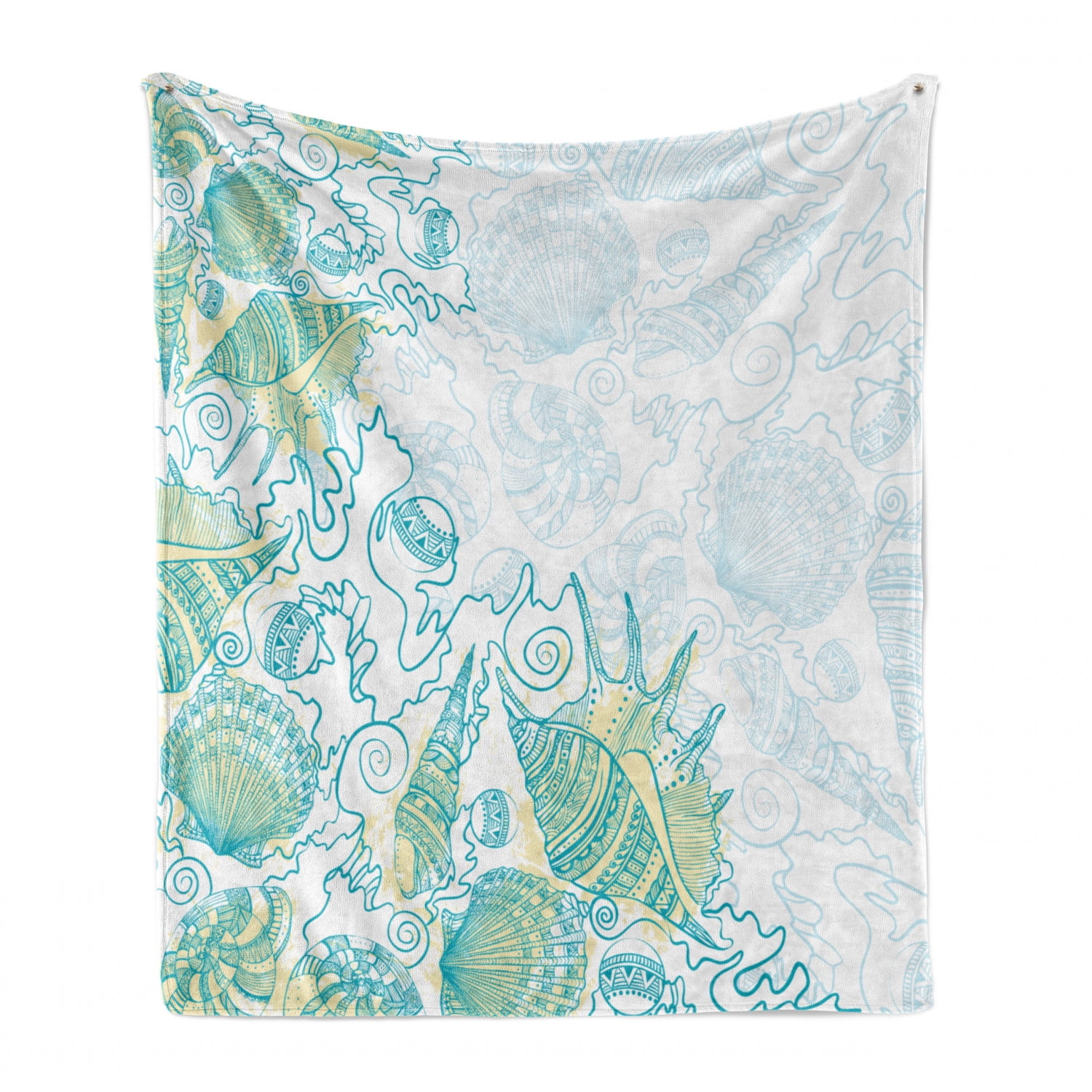 Ambesonne Scallop Soft Flannel Fleece Throw Blanket Pale Yellow Sea Blue Cozy Plush for Indoor and Outdoor Use 60 x 80 Marine Sea Shell with Grunge Elements Nautical Water Color Splash Look Ambesonne Scallop Soft Flannel Fleece Throw Blanket Pale Yellow Sea Blue Cozy Plush for Indoor and Outdoor Use 60 x 80 Marine Sea Shell with Grunge Elements Nautical Water Color Splash Look