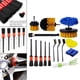 thumbnail image 5 of de 17 cepillos para detalles de óviles, toallas de cepillo de taladro, limpiador de limpieza de guantes, se la la adaptaciónción a las ventilaciones de Yotijar cepillo para detalles de coches, 5 of 9