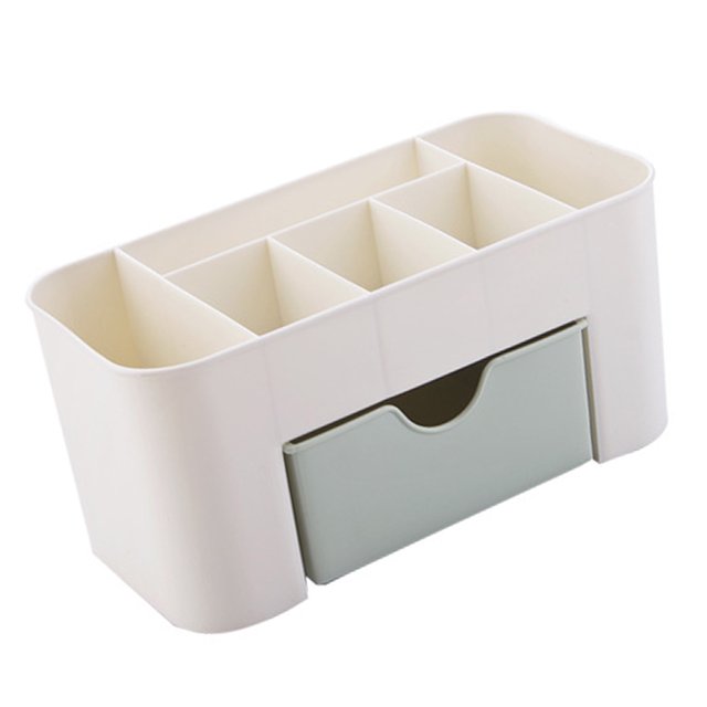 Desk Organizer,Cosmetics Makeup Organizer PP Makeup Desk Organizer Countertop Organizer Enhanced Features