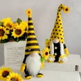 thumbnail image 5 of TERGAYEE Bee Gnome Plush,Faceless Doll Easter Bee Festival Plush Bumble Bee Striped Dot Gnome Honey Bee Elfs for Home Kitchen Coffee Office Table Shelf Decor, 5 of 5