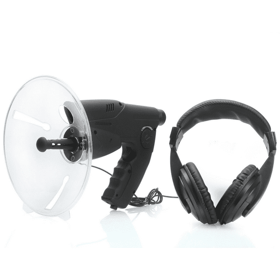 EROCK 300FT Parabolic Sonic Listening Device Microphone Amplifier Spy Bionic Ear Sound