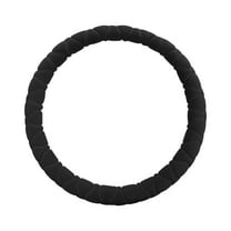 Eoozwa Elastic Fuzzy Steering Wheel Cover, Soft Steering Wheel Protector for Warm Winter, Anti-Slip Fluffy Car Wheel Covers, Universal Car Interior Decor Accessories for Women Men