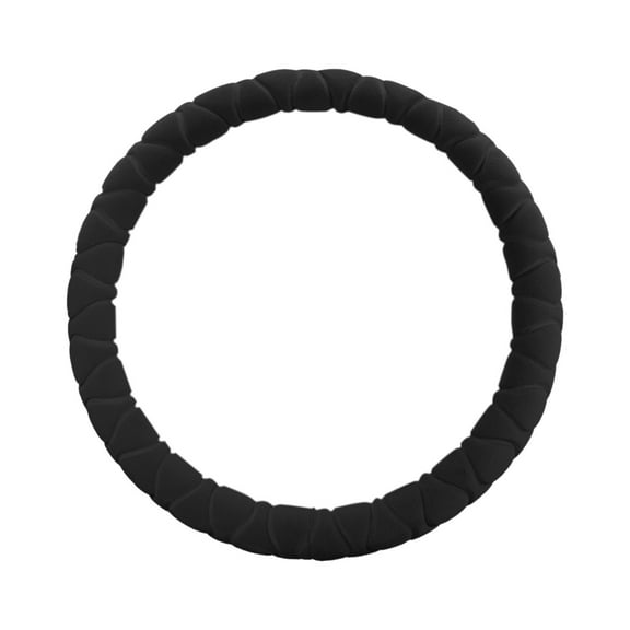 Eoozwa Elastic Fuzzy Steering Wheel Cover, Soft Steering Wheel Protector for Warm Winter, Anti-Slip Fluffy Car Wheel Covers, Universal Car Interior Decor Accessories for Women Men