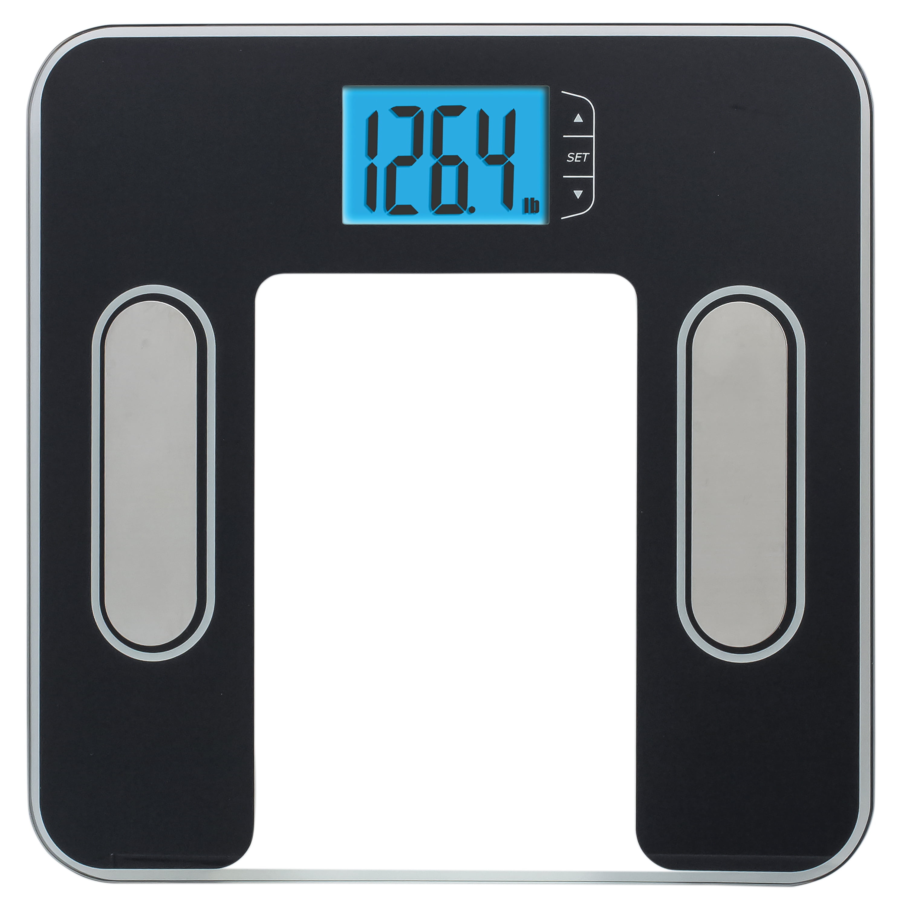 Better Homes & Gardens Body Composition Scale/Black/Glass