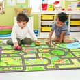 thumbnail image 4 of Sorbus Car Mat - 60" x 79" Extra Large City Road Play Rug for Kids, Washable Carpet for Travel, 4 of 9
