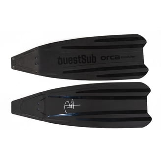 Omer Stingray EVO Freediving Fins - Long Blade Spearfishing Fins, Interchangeable Blades