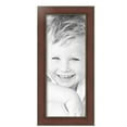thumbnail image 2 of ArtToFrames 8" x 20" Honors Mahogany with Gold Picture Frame, 8x20 inch Brown Wood Poster Frame (WOM-5156), 4 Pack, 2 of 6