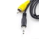 thumbnail image 4 of 1.5M 3.5mm Mono To RCA Male Cable AV Audio Video Wire Adapter for Computer Laptop MP3/MP4, 4 of 4