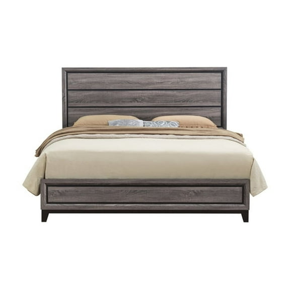 Global Furniture USA Kate Grey Full Bed