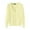 Yellow, variant on CILENON Cardigan Women Women's Lightweight V Neck Cardigan Sweater (Available In Plus Size) (Mint Green,XXL)