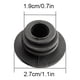 thumbnail image 4 of Sidaley 10 tapones negros para manillar de bicicleta, ligeros y duraderos, para manillar de bicicleta de carretera Vehículos, repuestos y accesorios Mis, 4 of 6