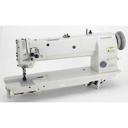 Feed Lockstitch Machine Econosew 18in. Long-arm Two-needle Heavy-duty Lockstitch Machine 212E28BL-18 w/ Walking Foot w/ table & motor ()
