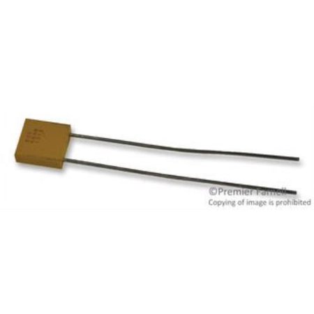 10X Avx Ck06Bx105K Ceramic Capacitor, 1Uf, 50V, X7R, 10%, Radial