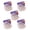 A, variant on Pebbuoy 5Pcs Halloween Mini Ghost Figurine Glow-in-the-dark Resin Tiny Ghost Ornament Miniature Statue Toy Microlandscape Desktop Decoration Festival Gift