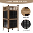 thumbnail image 2 of GDLF Outdoor Shower Enclosure with Lockable Door, Privacy Outdoor Shower Stall with Metal Panels , Changing Room for Pool Wash Station, 2 of 9