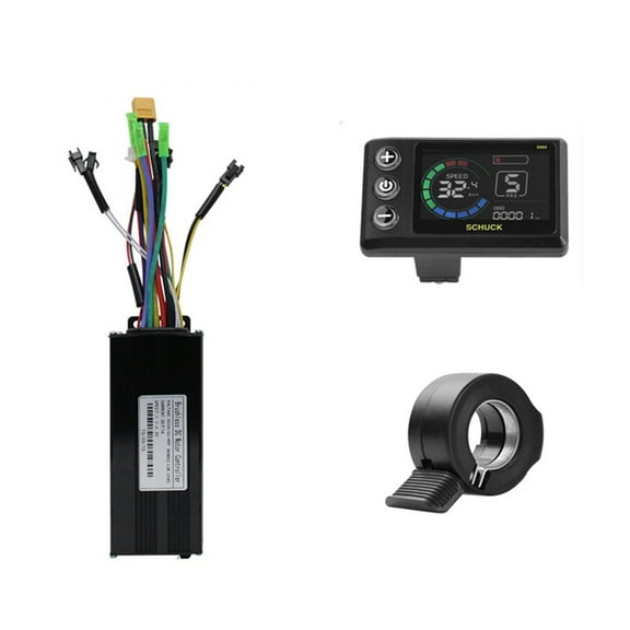 36V 48V 30A Brushless Controller S869 Meter LCD Display 24V-72V Throttle for Electric Scooter E-Bike Repair Kit