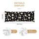 thumbnail image 3 of Fotbe Daisy Funda para Almohada Corporal con Diseño, Funda de Microfibra Ultrasuave de 20x54 Pulgadas, Ropa de Cama Elegante, 3 of 7