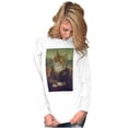 thumbnail image 4 of Funny Cat Meowna Lisa Modern Art Long Sleeve TShirt Men Women Brisco Brands S, 4 of 5