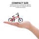 thumbnail image 4 of 1 juego de mini bicicleta de montaña de aleación, juguete para los dedos, regalo para niños, 4 of 5