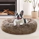 thumbnail image 1 of Cama relajante para perros y gatos JOLLYVOGUE para mascotas pequeñas, 20 pulgadas, marrón, 1 of 8