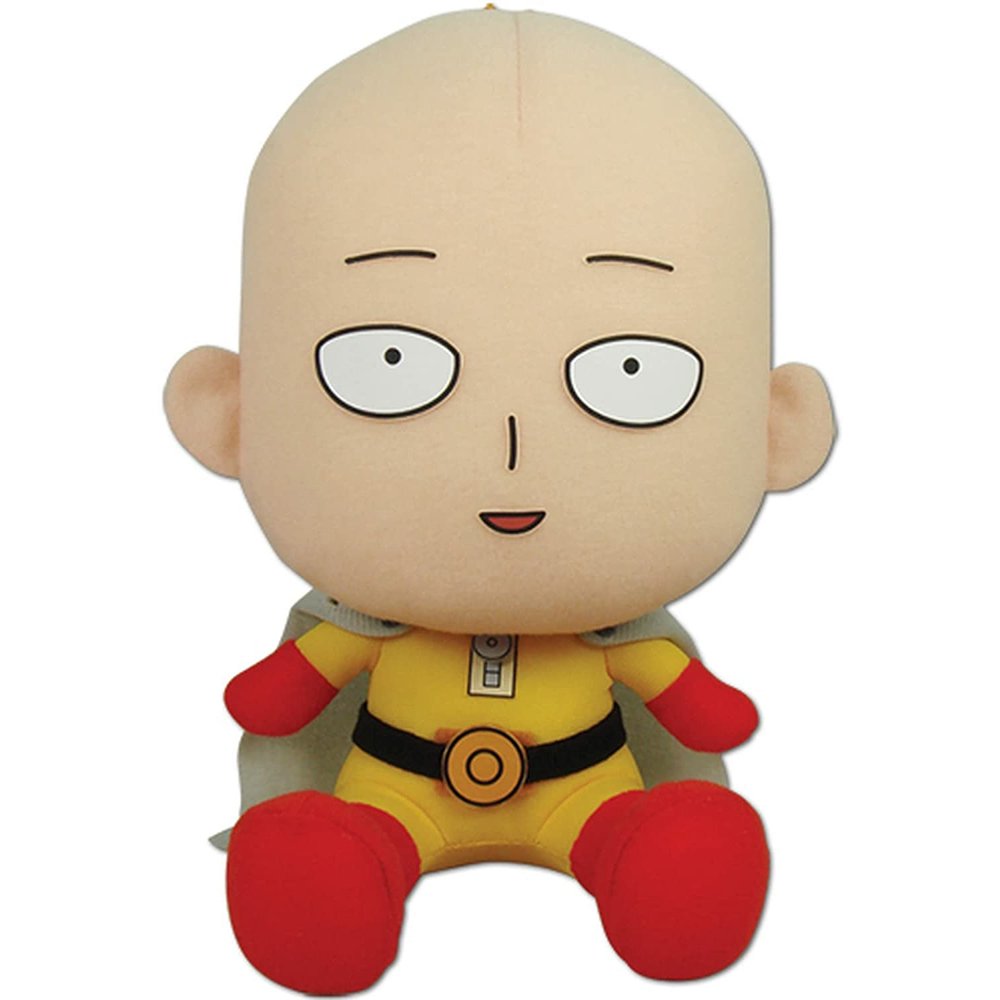 One Punch Man Saitama Sitting Pose 7 Plush Toy Walmart Walmart
