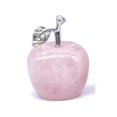 thumbnail image 2 of BETTERLIFE Apple Statue Healing Crystal Home Decor Gemstone Natural Stone K U D3I1, 2 of 9